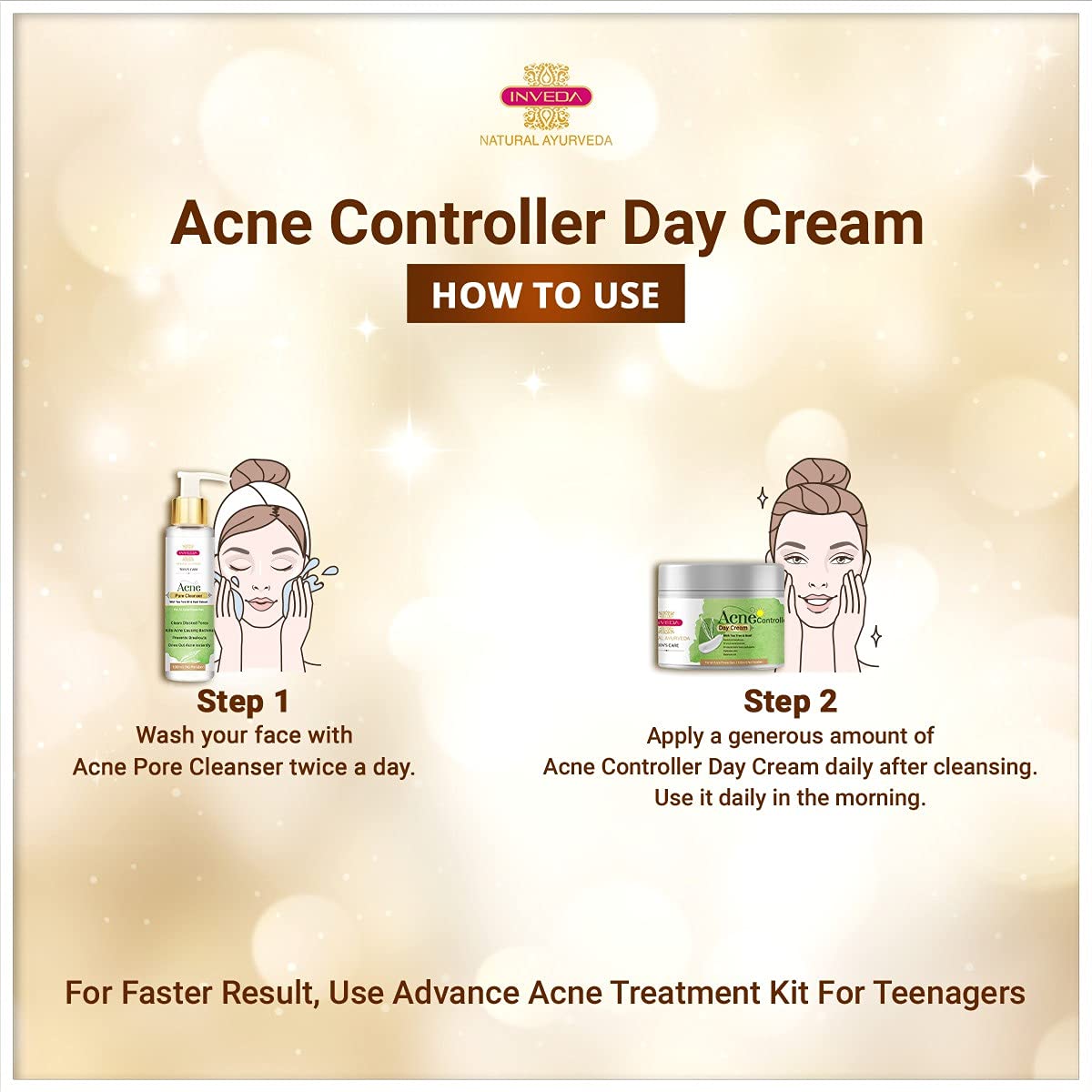 Inveda Acne Controller Day Cream