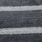 Handicraft Style Eco Series 2 Piece Cotton Blend Door Mat - 16"x24", Grey and Brown