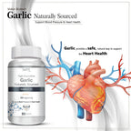Vokin Biotech Garlic Extract 1:13 Allium Sativum - 500mg, Support Blood Pressure and Heart Health