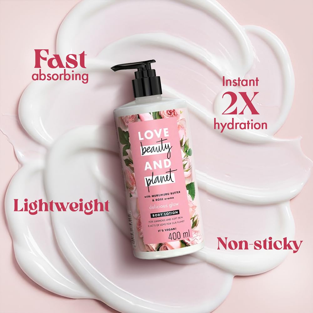 Love Beauty And Planet Murumuru Butter & Rose Body Lotion
