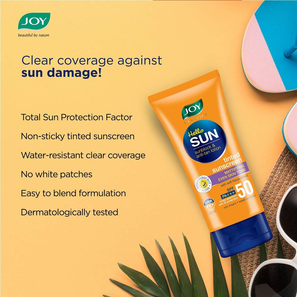 Joy Revivify Hello Sun Sunblock & Anti-tan Lotion (SPF 50 PA+++)
