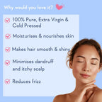 Wishcare Premium Cold Pressed Extra Virgin Coconut Oil