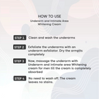 SANCTUS Underarm & Intimate Area Whitening Cream For Men - Distacart
