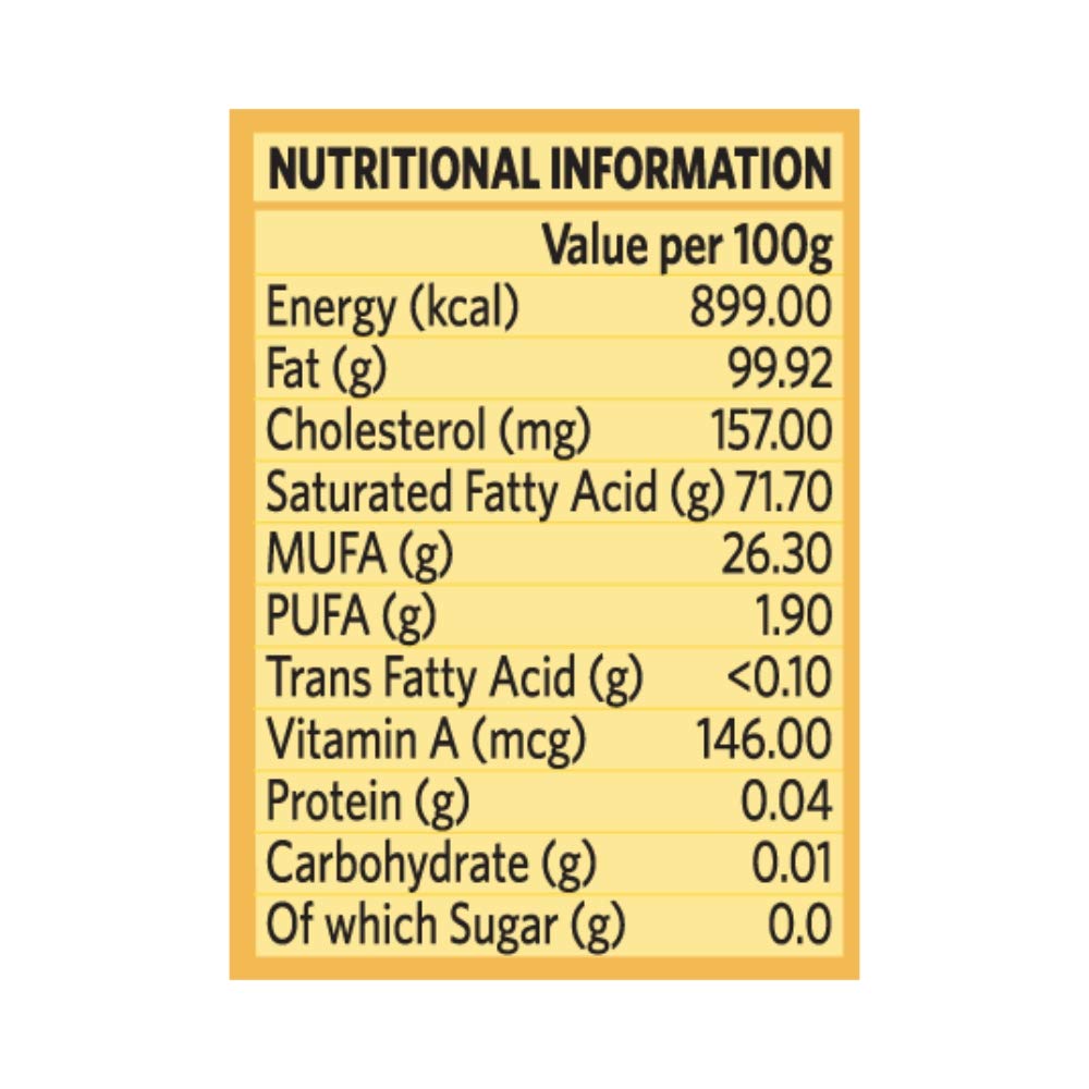 Organic India Organic Cow Ghee 500 ml Bottle - Distacart