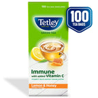 Tetley Green Tea Lemon and Honey 