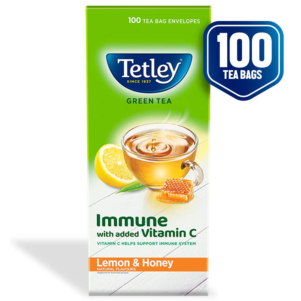 Tetley Green Tea Lemon and Honey 