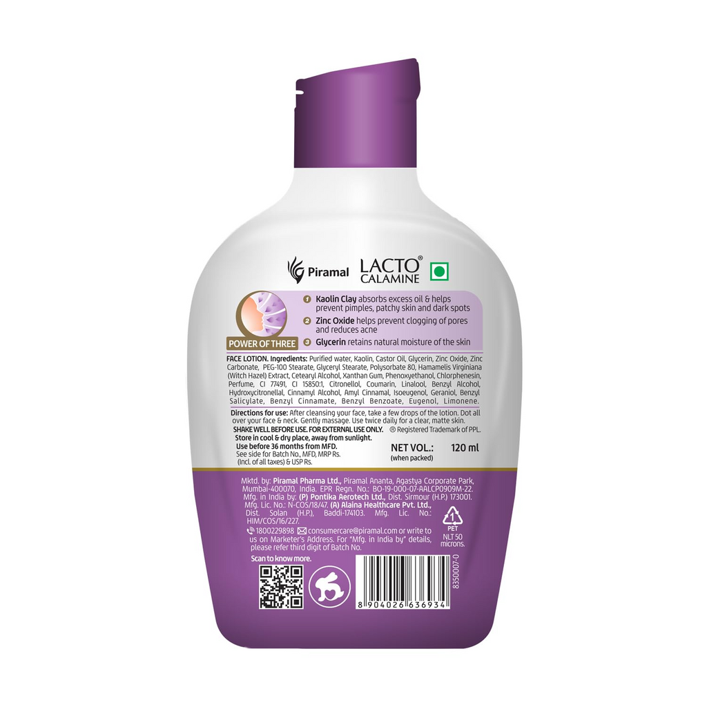 Lacto Calamine Face Lotion - Distacart