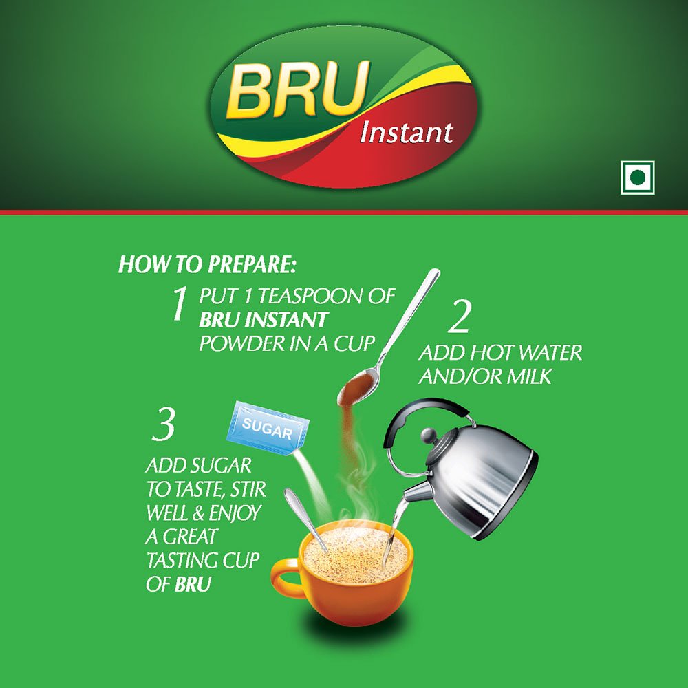Bru Instant Coffee Jar
