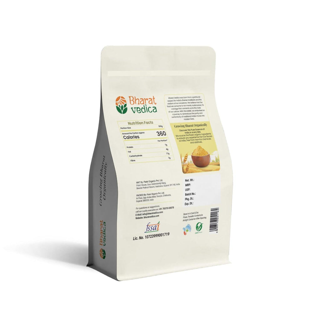 Bharat Vedica Organic Corn Flour - Organic Makki ka Atta - Distacart