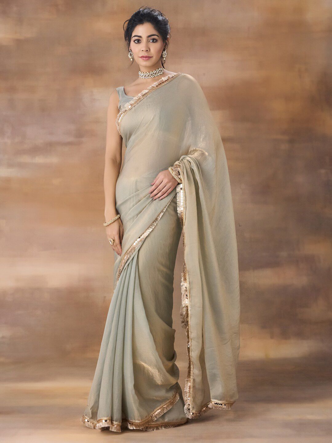 kasee Silk Embellished Saree