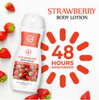 Nuerma Science Strawberry Body Lotion for Deep Skin Hydration & Moisturization