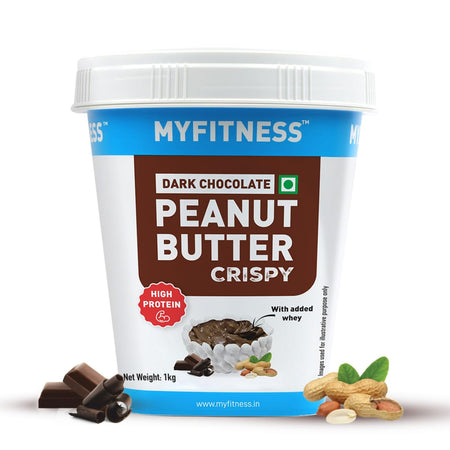 Myfitness High Protein Dark Chocolate Peanut Butter Crispy
