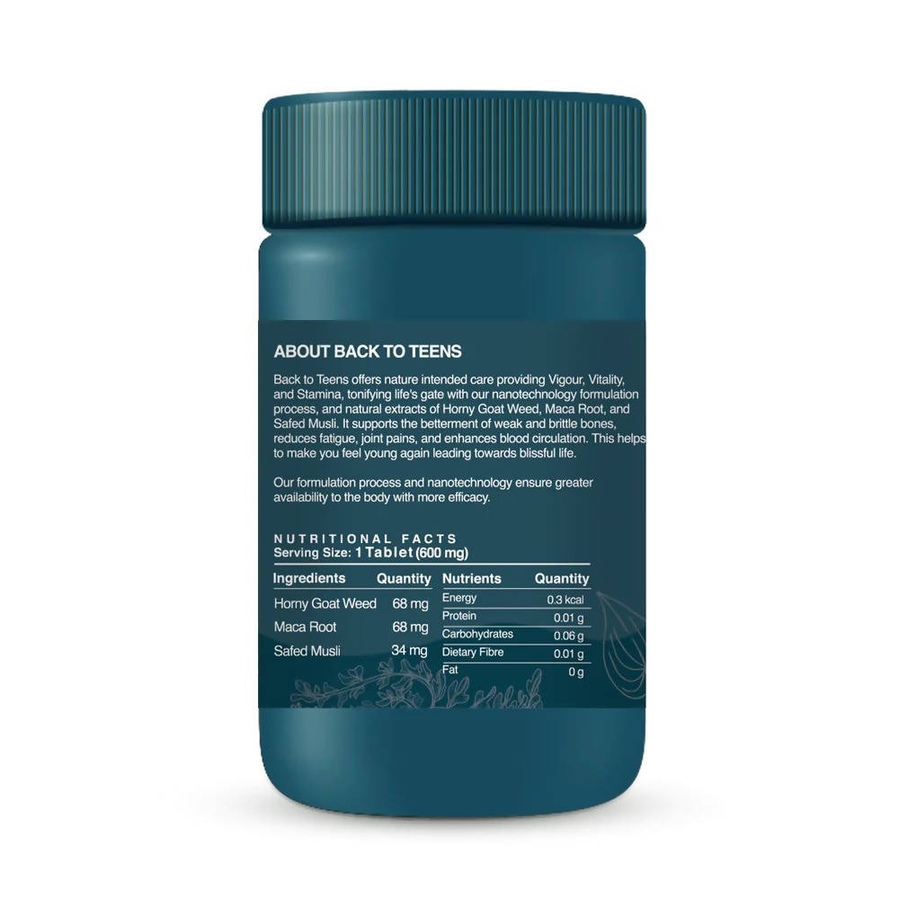 Zeroharm Back to Teens Tablets - Distacart
