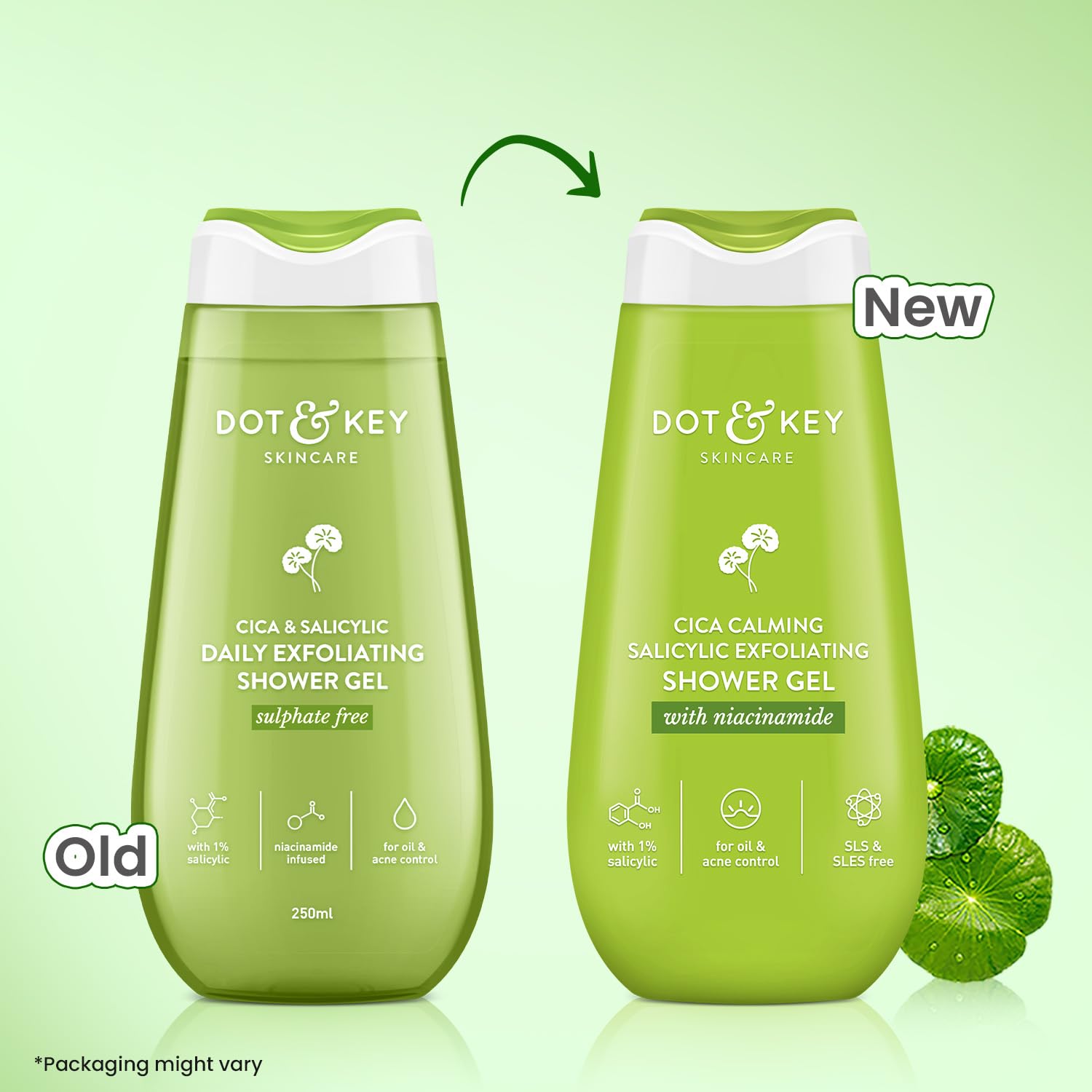 Dot & Key Cica & Salicylic Daily Exfoliating Shower Gel