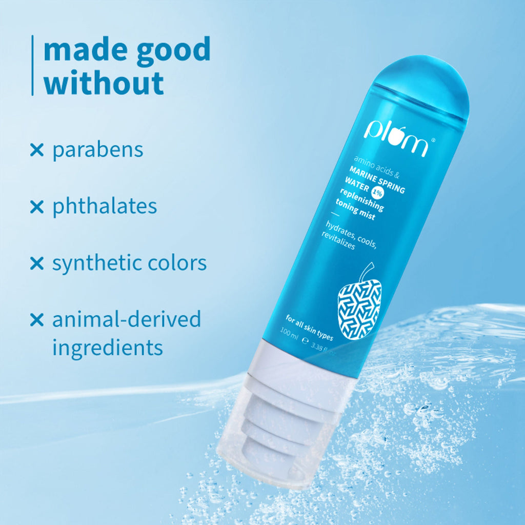 Plum 1% Marine Spring Water Replenishing Toning Mist