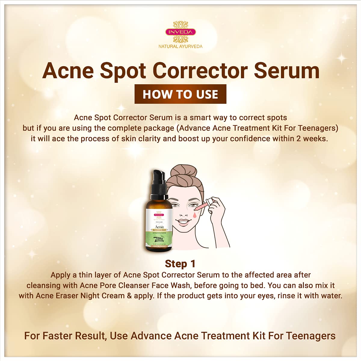Inveda Teen's Care Acne Spot Corrector Serum