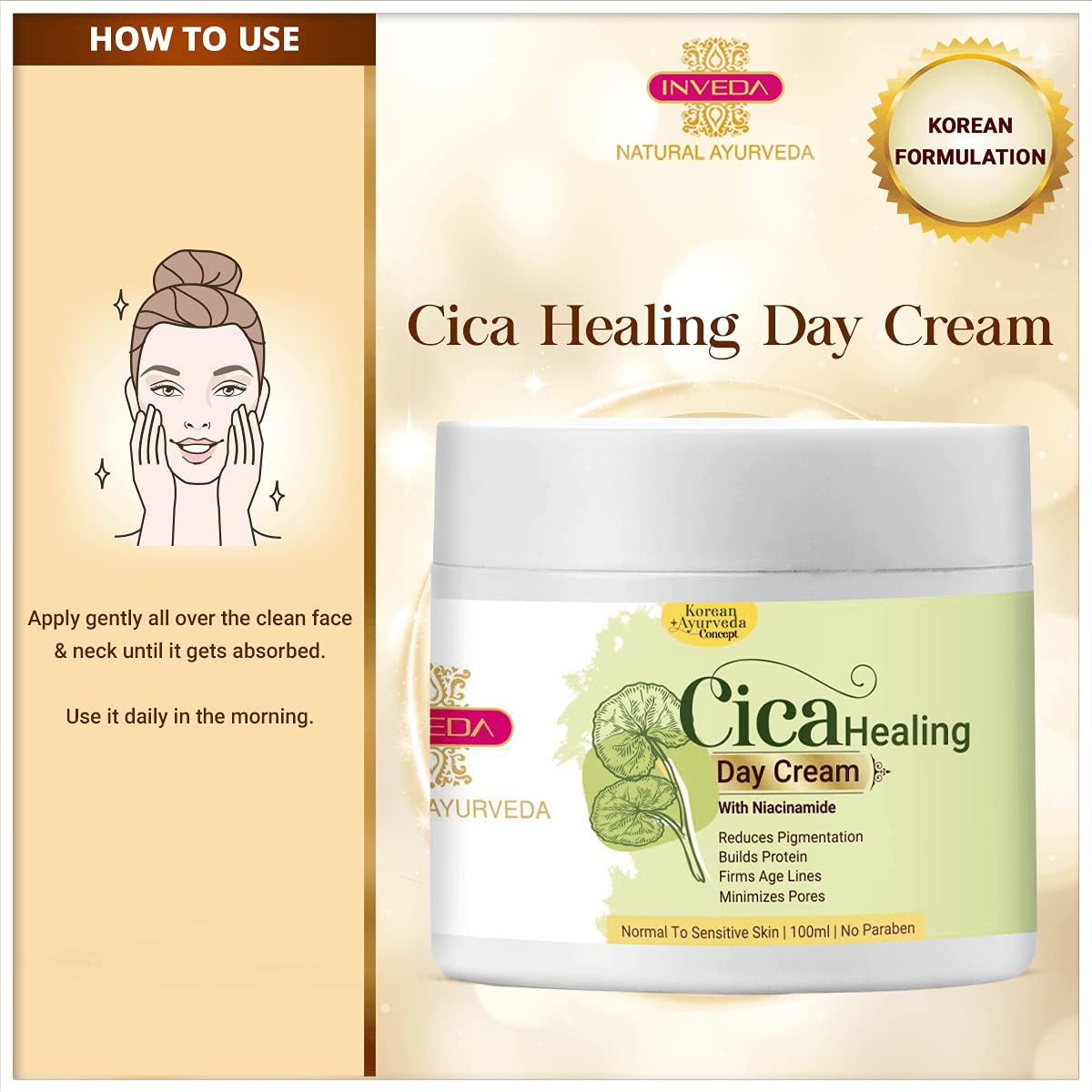 Inveda Cica Healing Day Cream