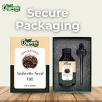 Organic Zing Ambrette Seed (Abelmoschus moschatus) Oil | Pure & Natural Carrier Oil for Skincare, Aroma & Diffusers