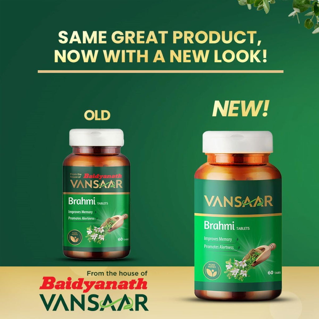 Baidyanath Vansaar Brahmi Tablets - Distacart