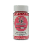 crimson pink sprinkles bottle for decoration bottle 100 g