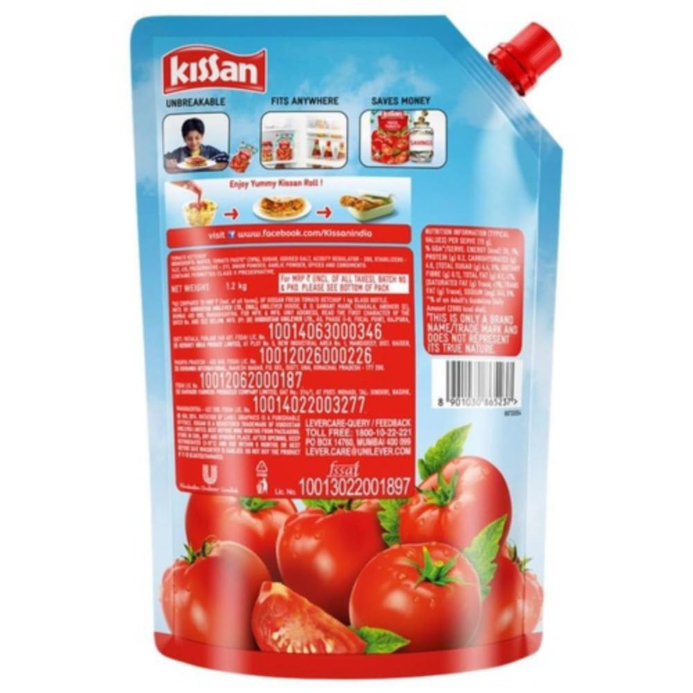 Kissan Fresh Tomato Ketchup - Distacart