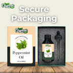 Organic Zing Peppermint (Mentha piperita) Essential Oil Pure & Natural for Skin, Face, Massage, Aromatherapy, Diffuser