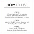 Nuerma Science Keratin Repair Rosemary Hair Conditioner for Softer, Longer & Healthier Hair