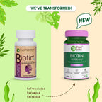 Pure Nutrition Biotin 10,000mcg from Natural Sesbania Extract Veg Tablets - Distacart