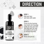 Nuerma Science Charcoal Foaming Face Wash