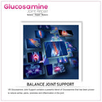 Vokin Biotech Glucosamine 1000mg, MSM 500mg & Chondroitin 500mg Support Joint Pain & Joint Strength (Glucosamine)