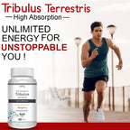 Vokin Biotech Tribulus Terrestris 700mg Energy, Performance & Stamina Veg Capsules