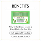 Nuerma Science Neem Tulsi Bath Soap | Purifies & Soothes Skin - Distacart
