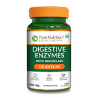 Pure Nutrition Digestive Enzymes with Bromelain Veg Capsules