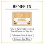 Nuerma Science Sandalwood Bath Soap | Spotless, Ageless & Acne-Free Skin - Distacart