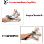 Kannssky Forearm Strengthener Wrist Exerciser Equipment-Adjustable