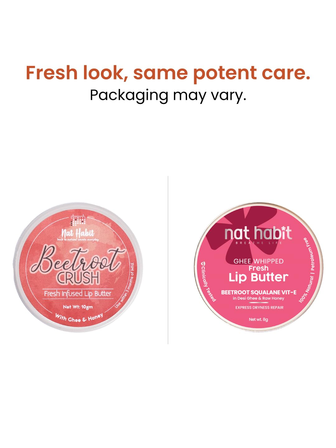 Nat Habit Beetroot Crush Lip Balm - Distacart