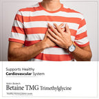 Vokin Biotech Betaine Trimethylglycine (TMG) for Support Healthy Homocysteine Levels