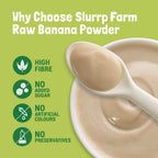 Slurrp Farm Raw Banana Powder Cereal from Kerala For Little Ones - Distacart