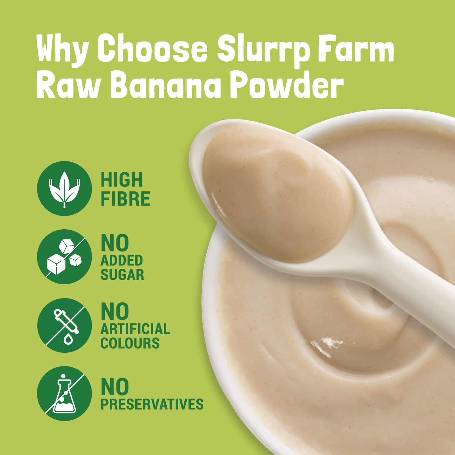 Slurrp Farm Raw Banana Powder Cereal from Kerala For Little Ones - Distacart