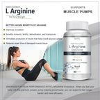 Vokin Biotech L-Arginine 500mg,Support Muscle Recovery & Relaxation