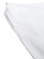 Juniper Women's White Solid Cotton Flex Dhoti Style Pants