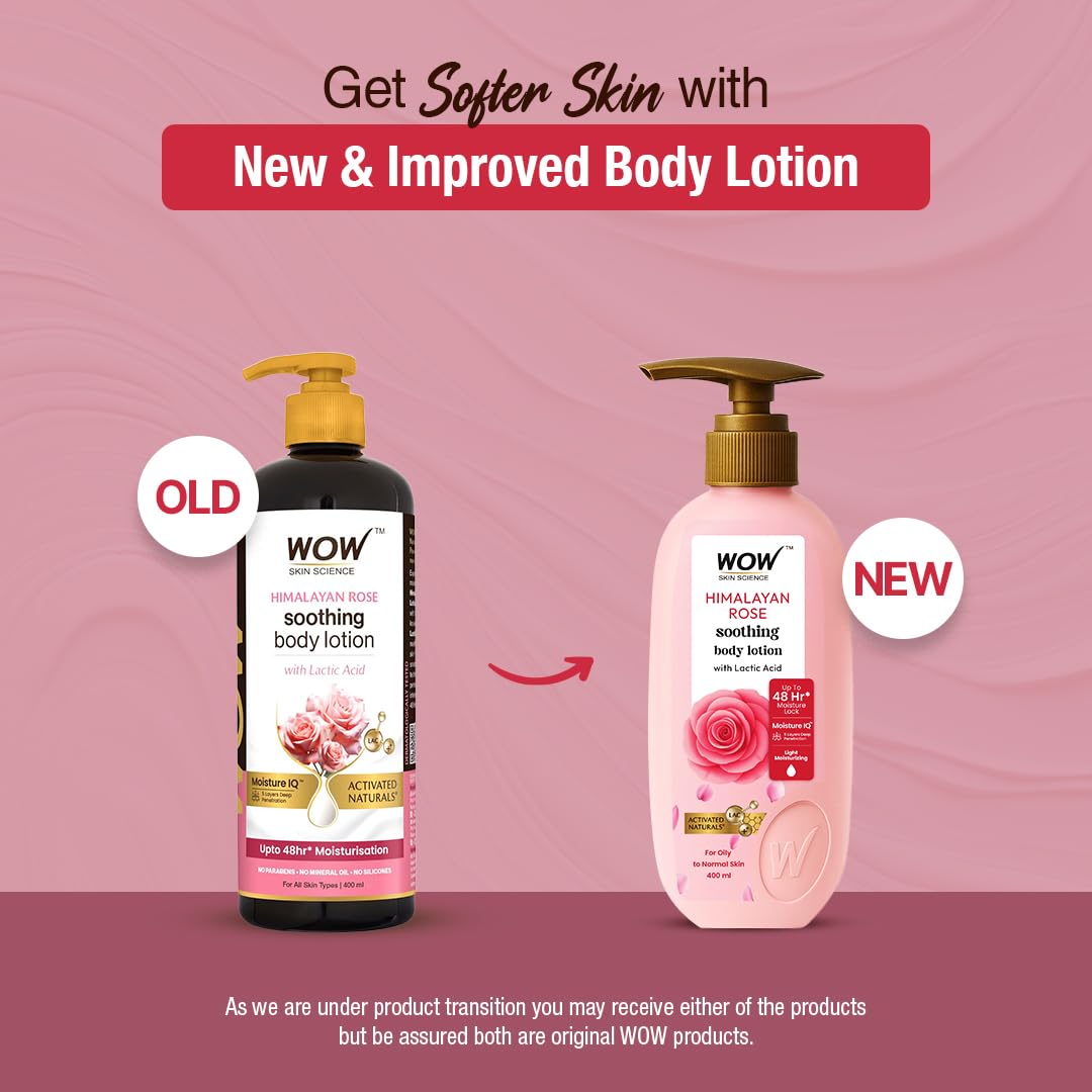 Wow Skin Science Himalayan Rose Body Lotion