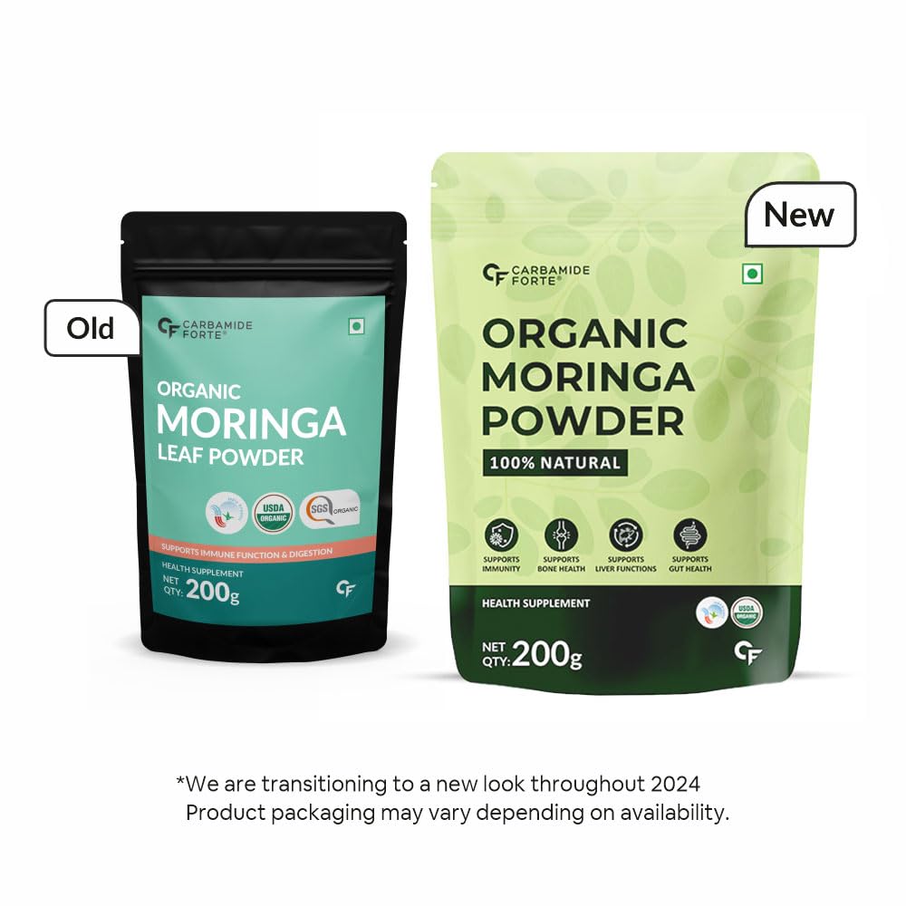 Carbamide Forte Organic Moringa Leaf Powder - Distacart