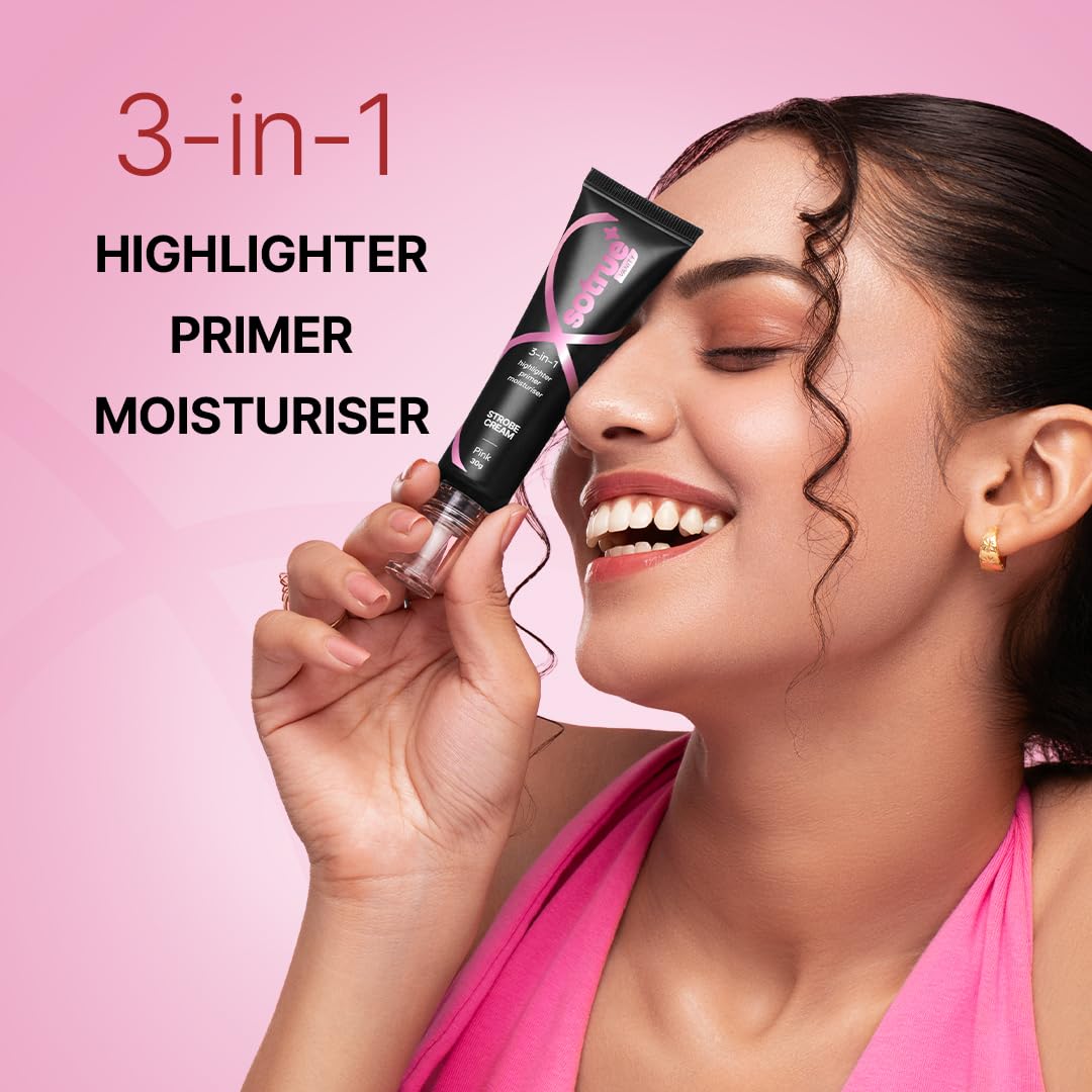 Sotrue Strobe Illuminating Cream + Moisturizer With Hyaluronic Acid - Pink