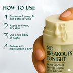 Numour No Breakouts Tonight Acne Control Barrier Repair Dual Serum
