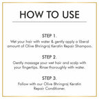 Nuerma Science Keratin Repair Natural Hairfall Control Olive Bhringraj Shampoo