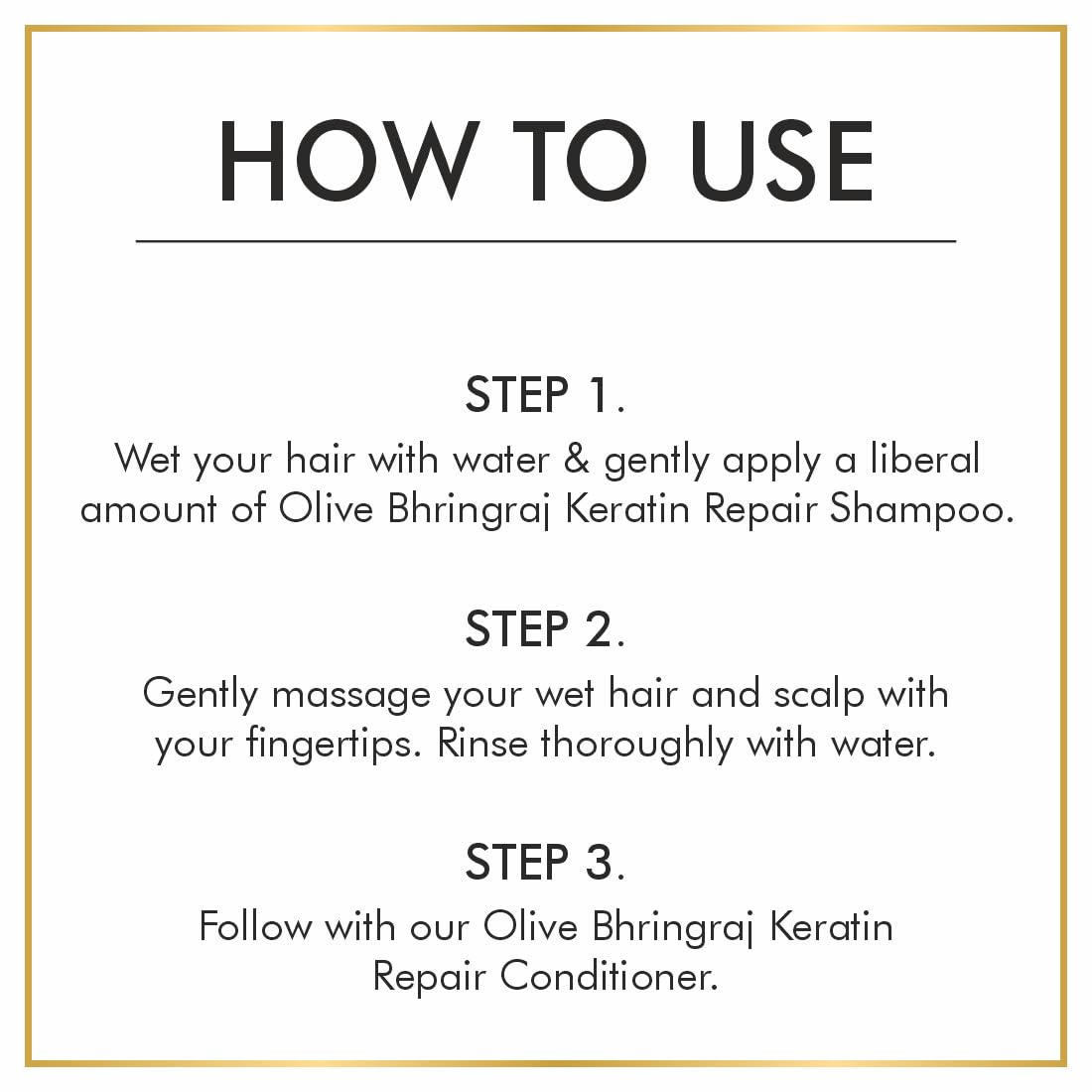 Nuerma Science Keratin Repair Natural Hairfall Control Olive Bhringraj Shampoo