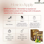 Kokila Unisex Hair Color Shampoo Enriched With Almond Oil In Just 5 Minute, Long