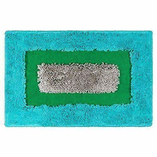 Cotton Blend Diana Door Mat/Bath Mat - Blue Color