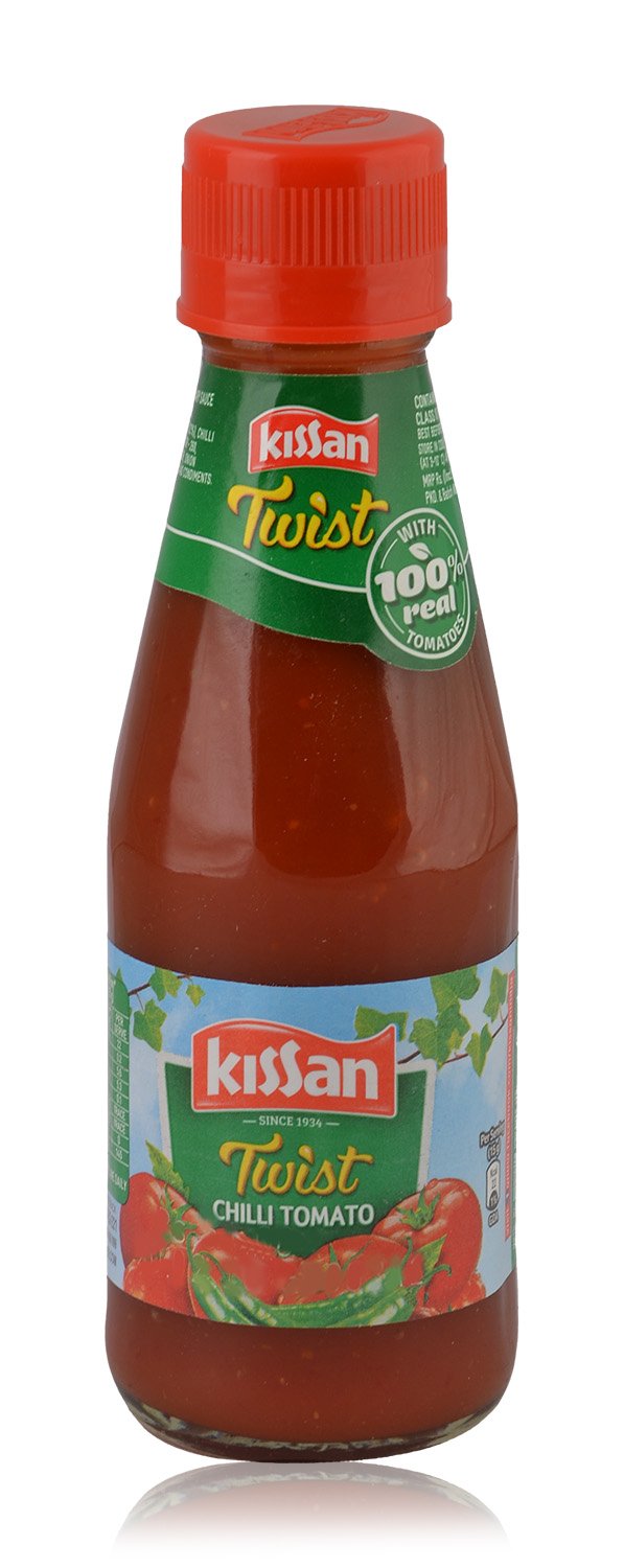 Kissan Ketchup - Twist Tomato Chilli - Distacart